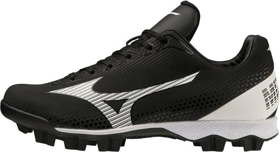 Mizuno Wave Finch Lightrevo (320665) 7 0 Black White Baseball Softball Schoenen Women Noppen