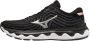 Mizuno Wave Horizon 6 Dames Sportschoenen Hardlopen Weg zwart wit - Thumbnail 1