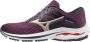 Mizuno Wave Inspire 17 Dames Sportschoenen Hardlopen Weg paars - Thumbnail 2