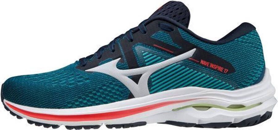 Mizuno Wave Inspire 17 Heren Sportschoenen Hardlopen Weg groen