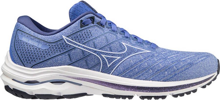 Mizuno Wave Inspire 18 Dames Sportschoenen Hardlopen Weg blauw wit