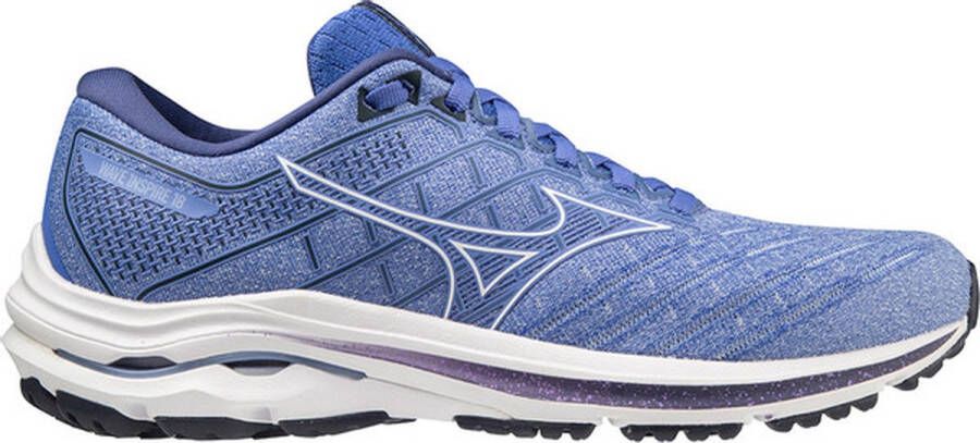 Mizuno Wave Inspire 18 Dames Sportschoenen Hardlopen Weg blauw wit