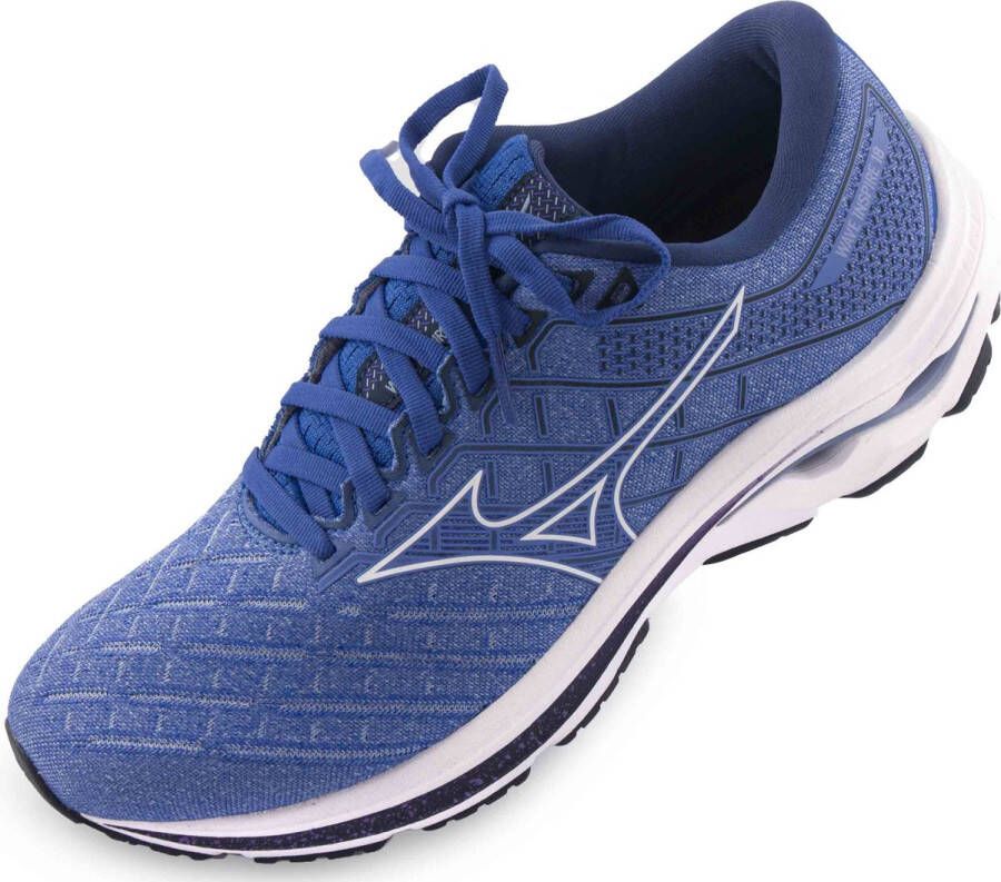 Mizuno Wave Inspire 18 Dames Sportschoenen Hardlopen Weg blauw wit - Foto 2