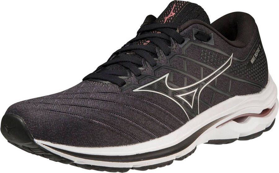 Mizuno Wave Inspire 18 Dames Sportschoenen Hardlopen Weg zwart zilver