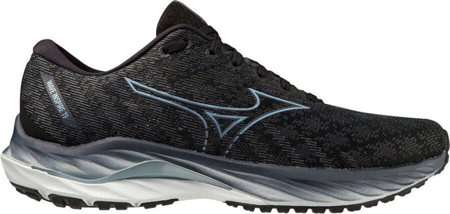 Mizuno Wave Inspire 19 Hardloopschoenen Zwart 1 2 Man