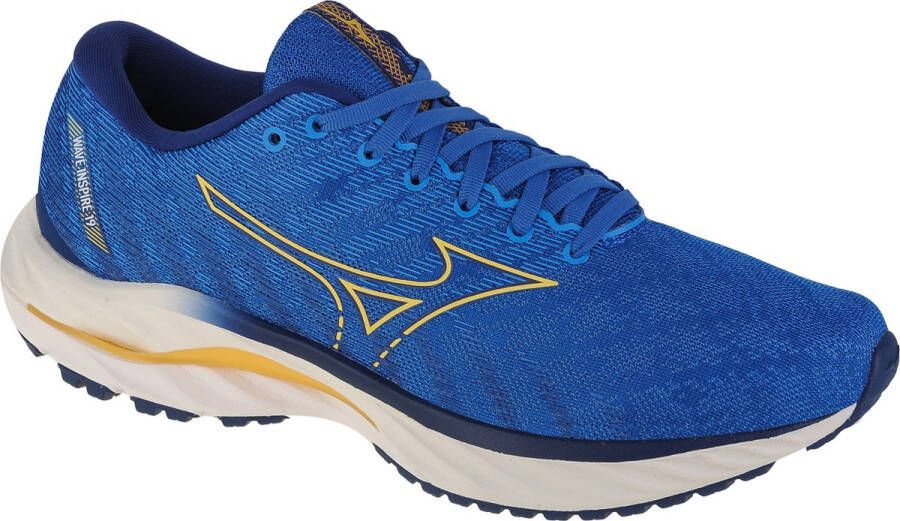 Mizuno Wave Inspire 19 J1GC234406 Mannen Blauw Hardloopschoenen