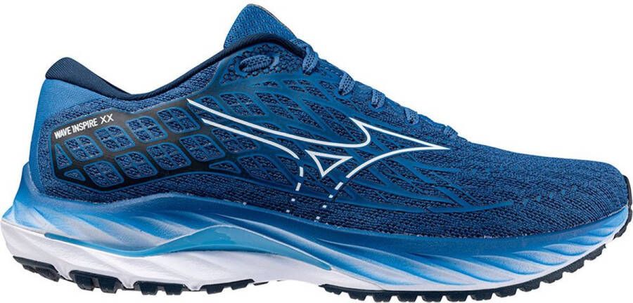 Mizuno Wave Inspire 20 Hardloopschoenen Blauw 1 2 Man