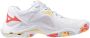 Mizuno Wave Lightning Z Indoorschoenen Dames Wit - Thumbnail 1