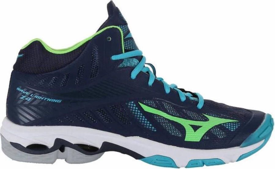 Mizuno Wave Lightning Z4 Mid blauw volleybalschoenen heren (V1GA180536)