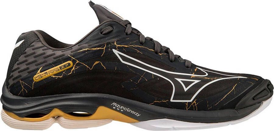 Mizuno Wave Lightning Z7 Volleybalschoenen Blackoyster Mpgold Irongat Heren