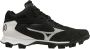 Mizuno Wave Lightrevo Mid (320675) 7 5 Black White - Thumbnail 2