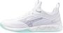 Mizuno wave lumino Indoor schoenen dames Wit - Thumbnail 1