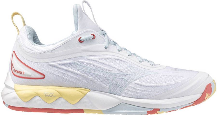 Mizuno Wave Lumino Indoor Sportschoenen Voor Dames Wit Man