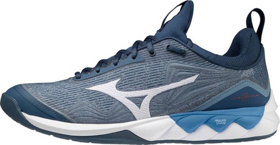 Mizuno Wave Lumino Sportschoenen Volleybal Indoor blauw