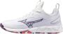Mizuno Wave Luminous Indoorschoenen Dames Wit 38+ - Thumbnail 3