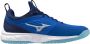 Mizuno WAVE LUMINO volleybalschoenen zaalschoenen X1GA226076 Mugen blauw wit estate blauw - Thumbnail 1