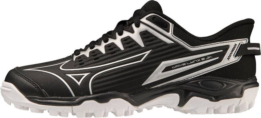 Mizuno Wave Lynx 2 Jr.(C) Whte gridge patinagreen Hockey Hockeyschoenen Veld