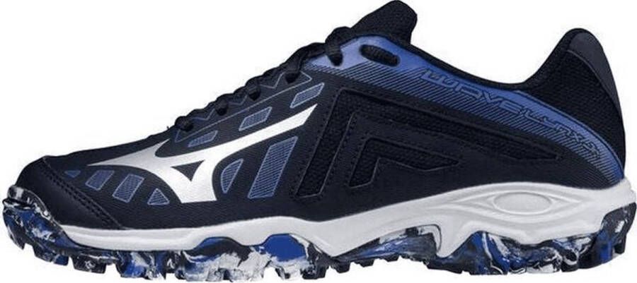 Mizuno WAVE LYNX JUNIOR SKY CAPTAIN SILVER VIOLET BLUE