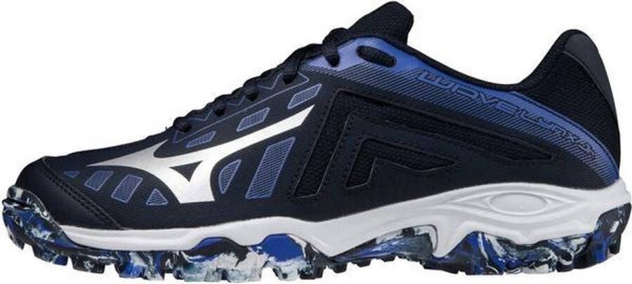 Mizuno WAVE LYNX JUNIOR SKY CAPTAIN SILVER VIOLET BLUE