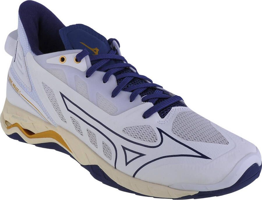 Mizuno Wave Mirage 5 X1GA235043 Mannen Wit Handbalschoenen