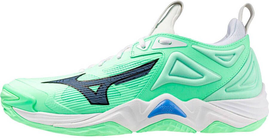 Mizuno Wave Momentum 3 Indoor Sportschoenen Groen 1 2 Man Vrouw