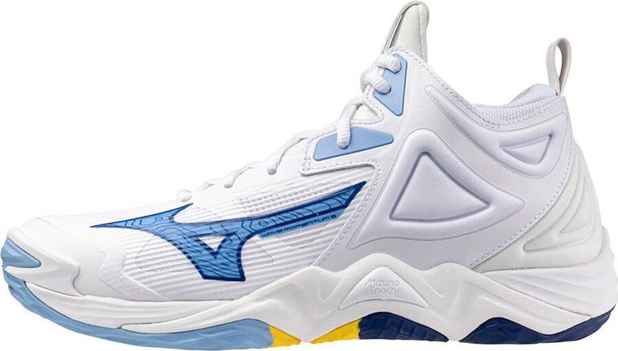 Mizuno Wave Mo tum 3 Mid Indoor Sportschoenen Wit