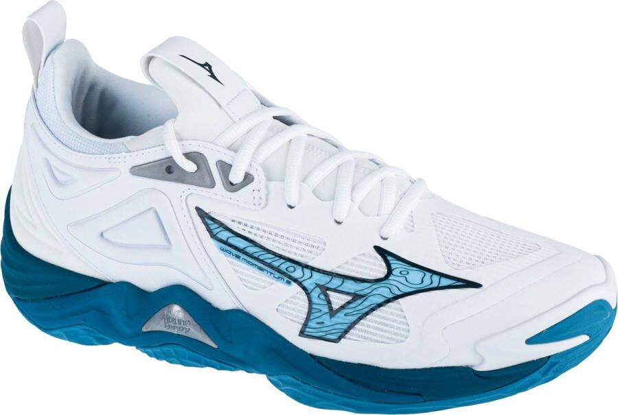 Mizuno Wave Momentum 3 V1GA231221 Mannen Wit Volleybalschoenen