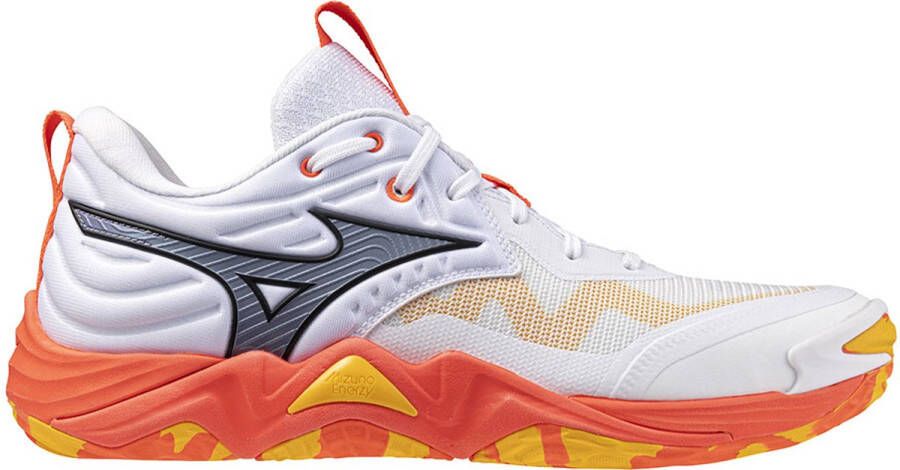 Mizuno Wave Momentum Elite Indoor Sportschoenen Wit 1 2 Man