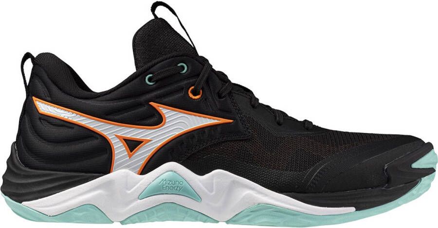 Mizuno Wave Mo tum Elite Indoor Sportschoenen Zwart