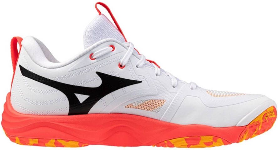 Mizuno Wave Momentum Elite Indoorschoenen SR Wit