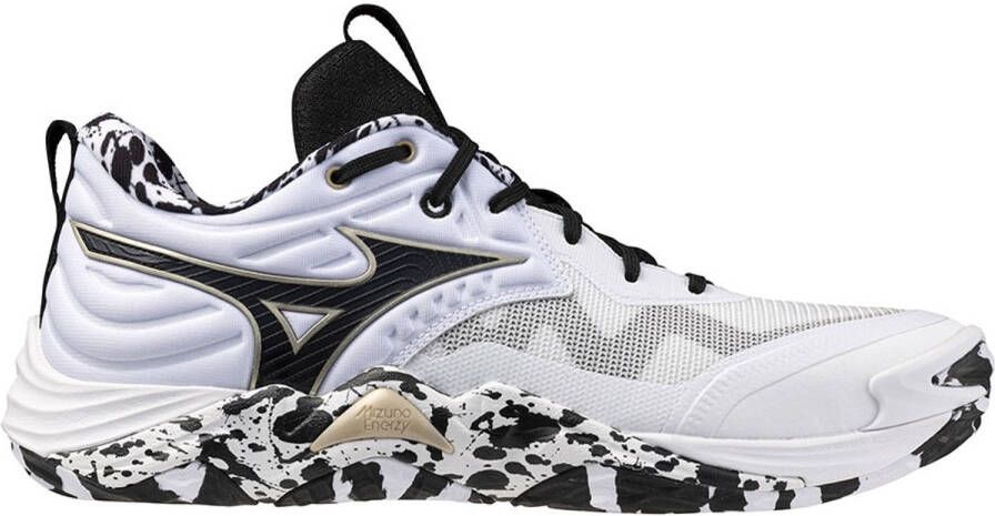Mizuno Wave Momentum Elite Kakizome Indoor Sportschoenen Wit 1 2 Man Vrouw