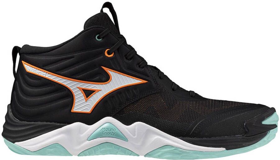 Mizuno Wave Mo tum Elite Mid Indoor Sportschoenen Zwart