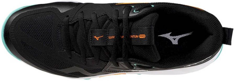 Mizuno wave momentum pro Indoor schoenen heren Zwart