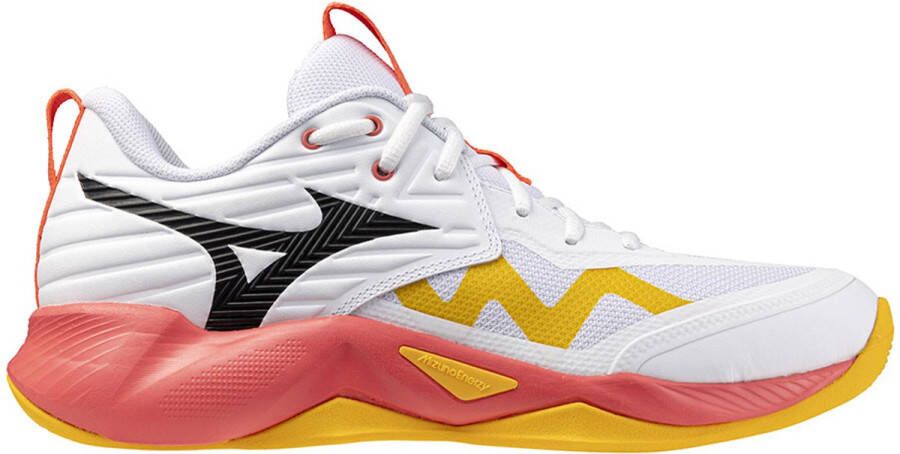 Mizuno Wave Momentum Pro Indoor Sportschoenen Wit Man