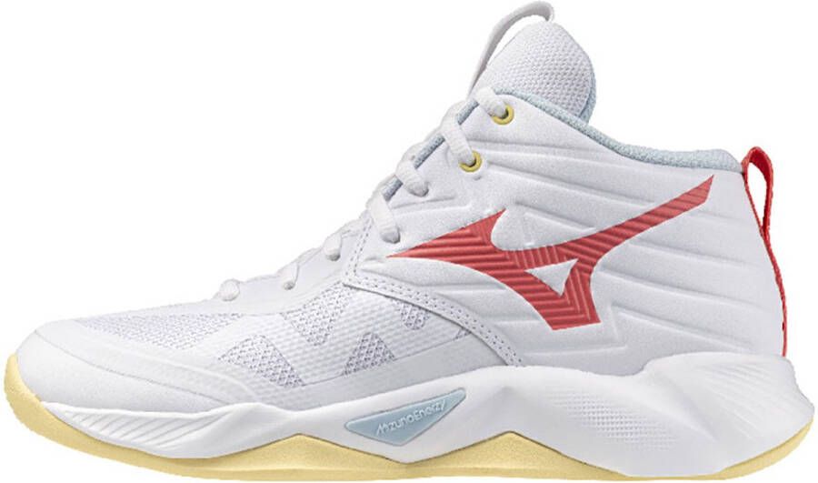 Mizuno Wave Mo tum Pro Mid Indoor Sportschoenen Voor Wit 1 2