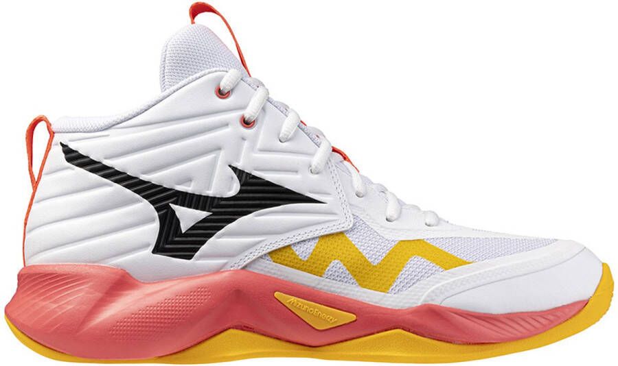 Mizuno Wave Momentum Pro Mid Indoor Sportschoenen Wit Man