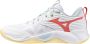 Mizuno wave momentum pro w Indoor schoenen dames Wit - Thumbnail 1