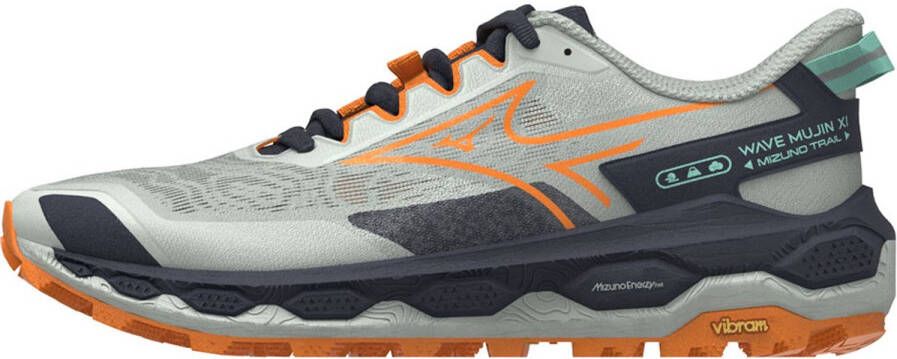 Mizuno Wave Mujin 11 Trailschoenen Grijs 1 2 Man