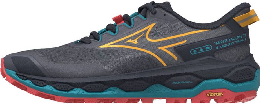 Mizuno Wave Mujin 11 Trailschoenen Grijs 1 2 Man