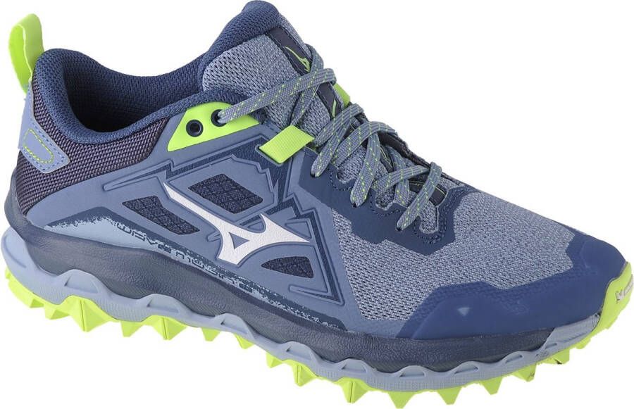 Mizuno Wave Mujin 8 Dames Sportschoenen Hardlopen Trail paars groen