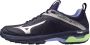 Mizuno Wave Panthera Evening Blue techno Green Lolite Hockeyschoen - Thumbnail 1