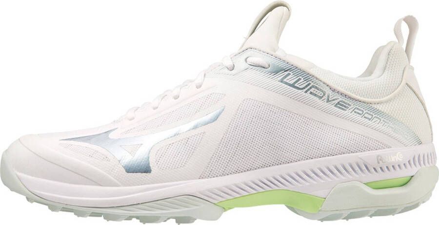 Mizuno Wave Panthera(U) White gridge patinagreen Hockey Hockeyschoenen Veld - Foto 1