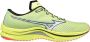 Mizuno Wave Rebellion Heren Sportschoenen Hardlopen Weg groen zilver - Thumbnail 1