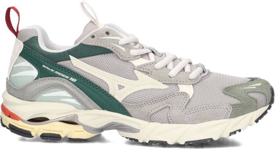 MIZUNO Lage Sneakers Dames Wave Rider 10 Premium Dames Maat: 41 Materiaal: Textiel Kleur: Groen