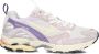 Mizuno Wave Rider 10 Premium Dames Sneakers Textiel Dames Paars - Thumbnail 1