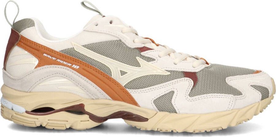 MIZUNO Lage Sneakers Heren Wave Rider 10 Premium Heren Maat: 41 Materiaal: Mesh Kleur: Beige - Foto 1