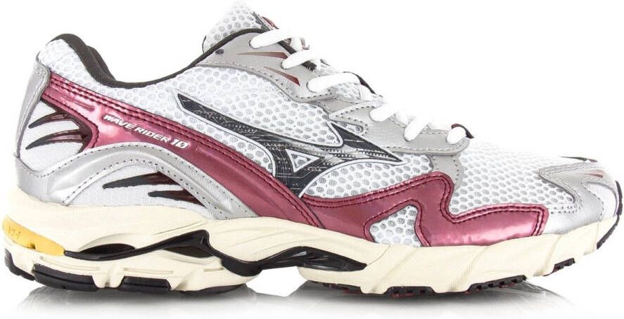 Mizuno Wave Rider 10 | sand syrah Mesh Unisex