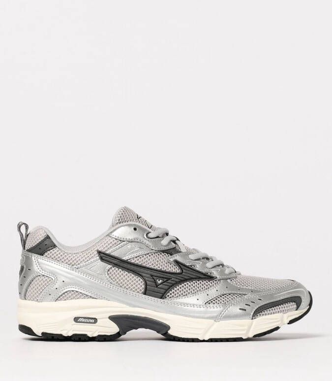Mizuno Wave Rider 10 Silver Running Shoes Grey 1 Sneakers
