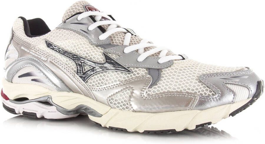 Mizuno Wave Rider 10 | Snow White Mesh Unisex