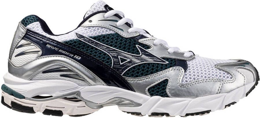 Mizuno Wave Rider 10 white baritone blue